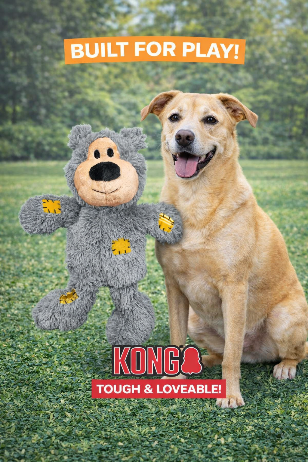 KONG(R) Wild Knots Bear Dog Rope Toy Assorted