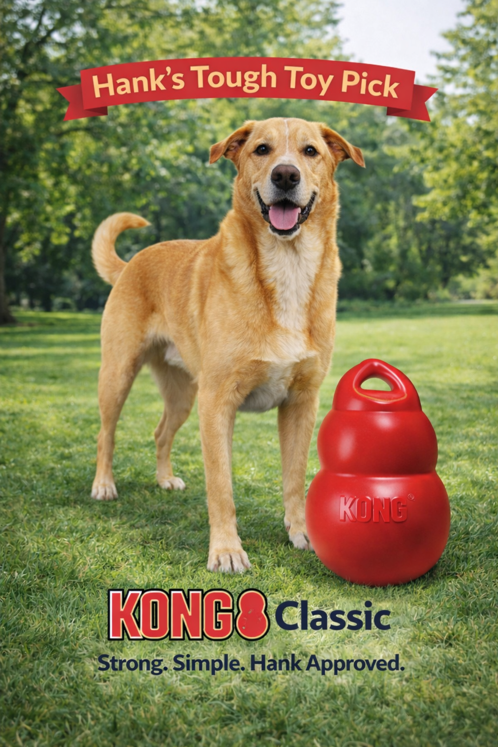 KONG(R) Classic Dog Chew Toy XXL
