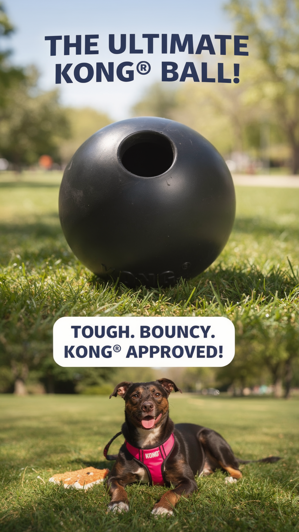 KONG(R) Extreme Ball Dog Fetch Toy