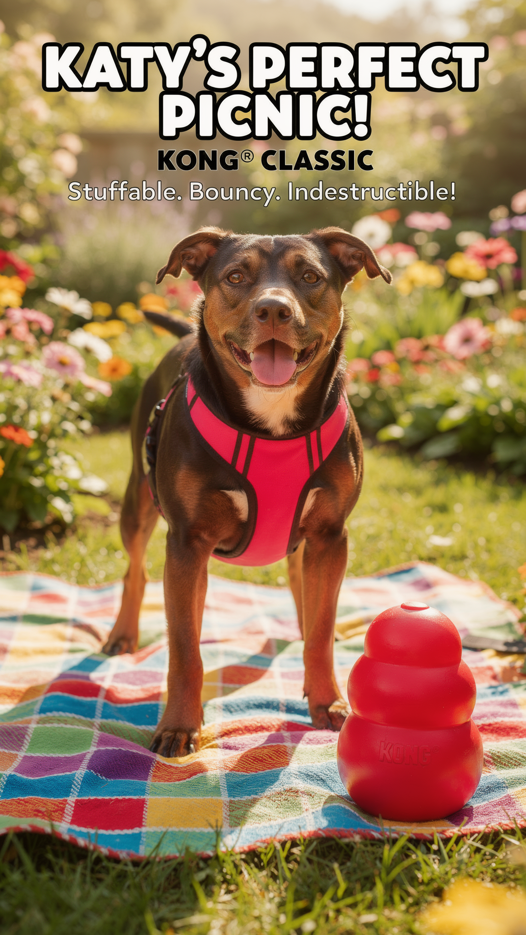 KONG(R) Bounzer(R) Dog Fetch Toy Medium